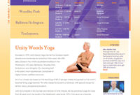 Website Redesign for Unity Woods Yoga